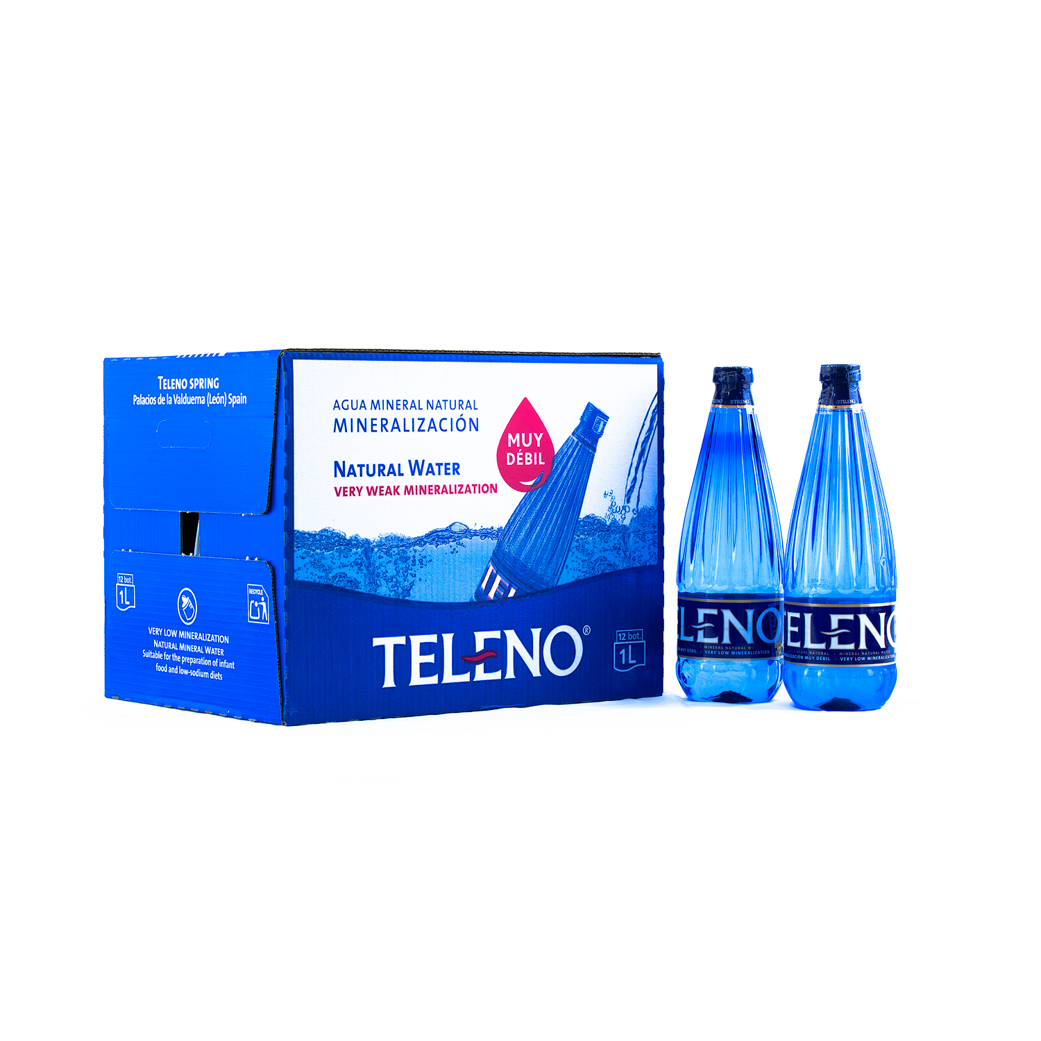 Boxed Natural Mineral Water 1 L (33,8 fl. oz) · Hospitality